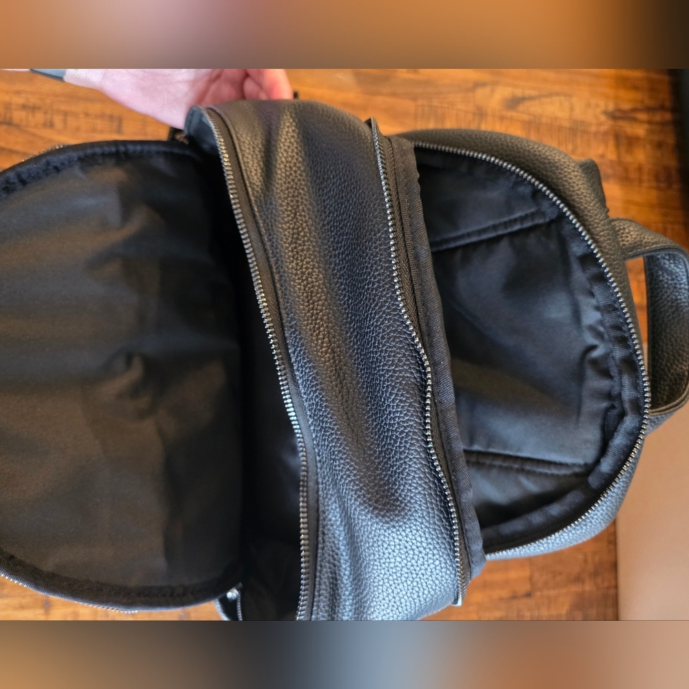 Kenneth Cole Black Backpack - Picture 3 of 5